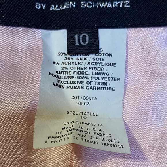 ABS by Allen Schwartz Women's Pink Tweed Blazer - Picture 8 of 8